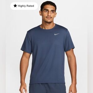 Nike Men's Navy Short Sleeve Tee